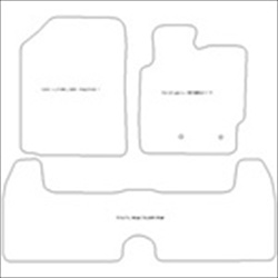 Toyota Urban Cruiser Car Mats with Eyelet